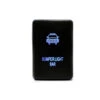 Small Style Toyota OEM Style "BUMPER LIGHT BAR" Switch -Car Parts Shop 0006 BumperLightBarBlue