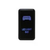 Tall Style Toyota OEM Style "LED LIGHT BAR" Switch -Car Parts Shop 0013 LEDLightBarBlue
