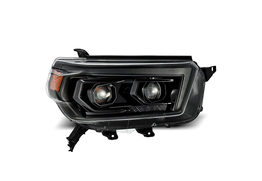 LUXX-Series Projector Headlights Black Fits 10-13 Toyota 4Runner 3 LUXX-Series Projector Headlights Black Fits 10-13 Toyota 4Runner