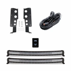 42" Hidden Grille Curved LED Light Bar Brackets Kit For 2014-2021 Toyota Tundra -Car Parts Shop 14 21 Tundra CHGLB Kit Combo 3