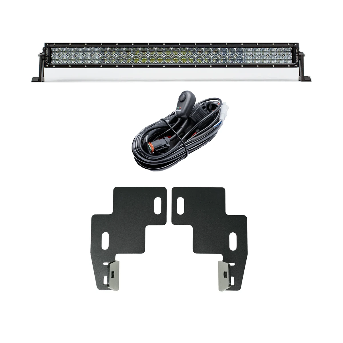 32" Lower Bumper Hidden LED Light Bar Brackets Kit For 2014-2022 Chevy Colorado 4 32" Lower Bumper Hidden LED Light Bar Brackets Kit For 2014-2022 Chevy Colorado - Image 2