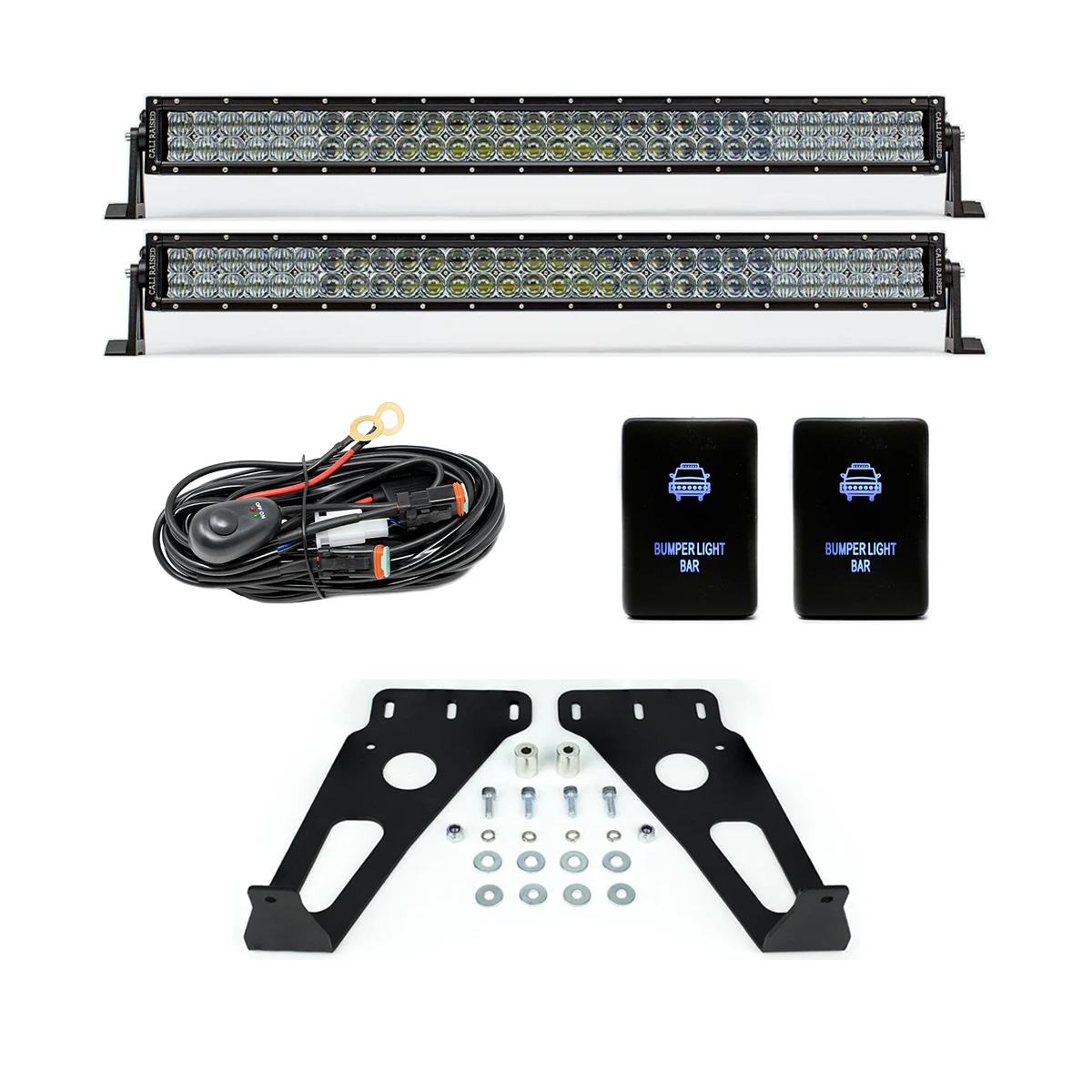 32" Hidden Grille LED Light Bar Brackets Kit For 2014-2024 Toyota 4Runner 16 32" Hidden Grille LED Light Bar Brackets Kit For 2014-2024 Toyota 4Runner - Image 14