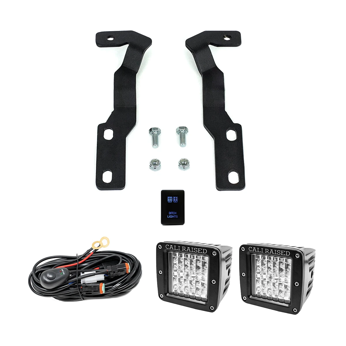 Low Profile Ditch Light Brackets Kit For 2016-2023 Toyota Tacoma 15 Low Profile Ditch Light Brackets Kit For 2016-2023 Toyota Tacoma - Image 13