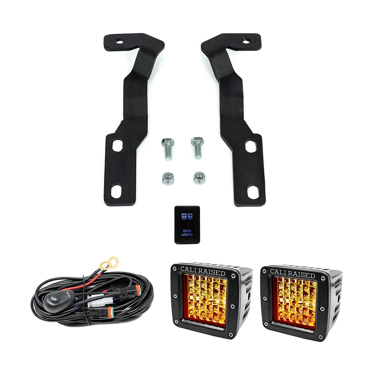 Low Profile Ditch Light Brackets Kit For 2016-2023 Toyota Tacoma 18 Low Profile Ditch Light Brackets Kit For 2016-2023 Toyota Tacoma - Image 16