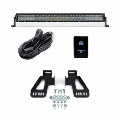 32" Upper Grille LED Light Bar Brackets Kit For 2016-2023 Toyota Tacoma 23 32" Upper Grille LED Light Bar Brackets Kit For 2016-2023 Toyota Tacoma -Car Parts Shop 16 23 Tacoma UGLB Kit Combo 1