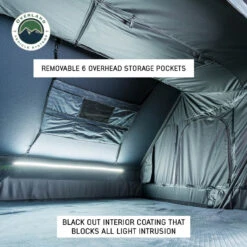 XD Everest Cantilever Aluminum Roof Top Tent - Grey Body & Black Rainfly -Car Parts Shop 18489902 Everest Roof Top Tent 06 13911.1709852581