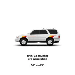 Universal Retro Side Stripes 24 Universal Retro Side Stripes -Car Parts Shop 1996 024Runner