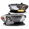 DRL Headlights For 2016-2019 Toyota Tacoma/2020-2023 Tacoma SR SR5 TRD Sport 1 DRL Headlights For 2016-2019 Toyota Tacoma/2020-2023 Tacoma SR SR5 TRD Sport -Car Parts Shop 2016 2019ToyotaTacoma 2020 2023TacomaSRSR5TRDSportDRLHeadLights Chrome Clear