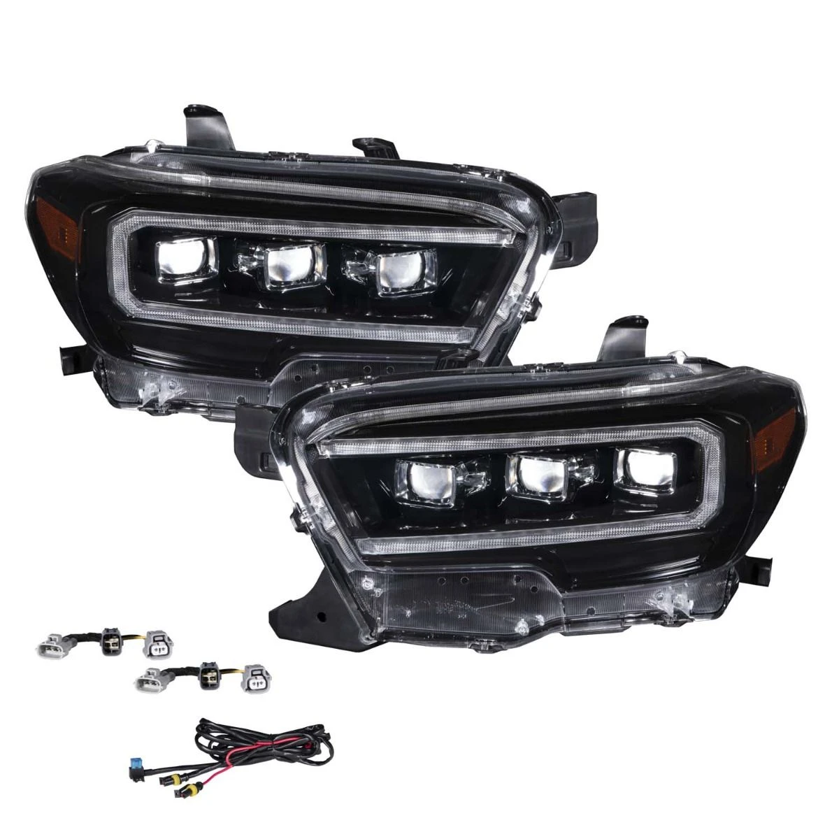 2016-2023 Toyota Tacoma Sequential LED Projector Headlights With Selectable DRL (Pair) 8 2016-2023 Toyota Tacoma Sequential LED Projector Headlights With Selectable DRL (Pair) - Image 6