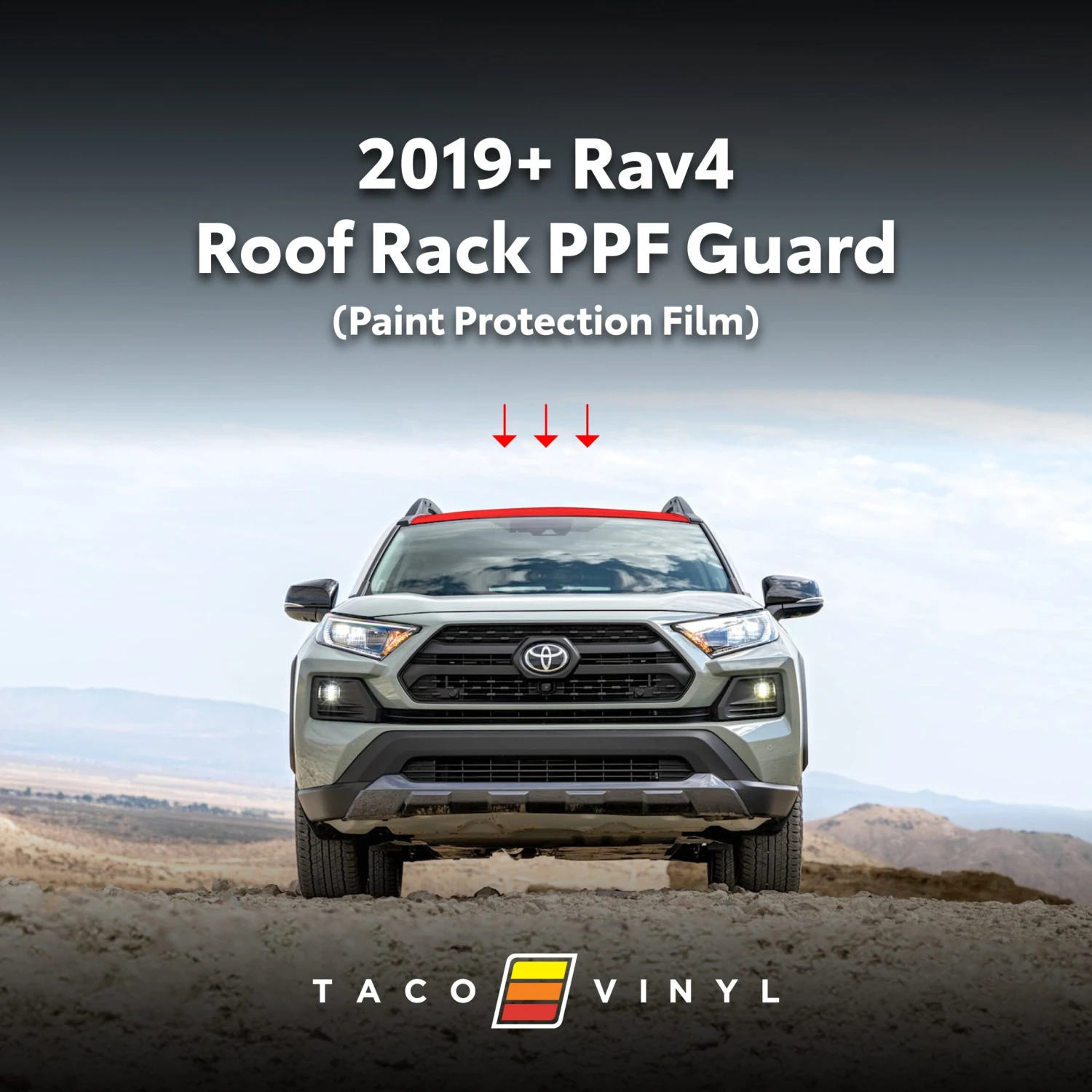 2019+ Rav4 PPF Roof Rack Guard 3 2019+ Rav4 PPF Roof Rack Guard