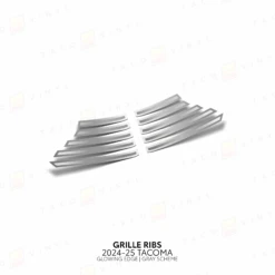 2024+ Tacoma Glowing Edge Grille Ribs -Car Parts Shop 2024 Tacoma GrillRibsGlowingEdge GrayScheme