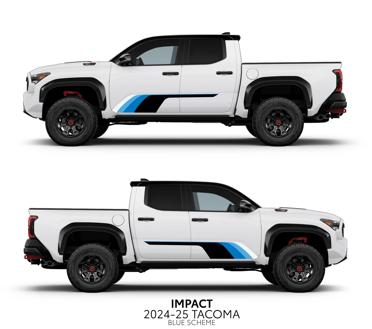 2024+ Tacoma Impact Rocker Panel Decal Kit 6 2024+ Tacoma Impact Rocker Panel Decal Kit - Image 4