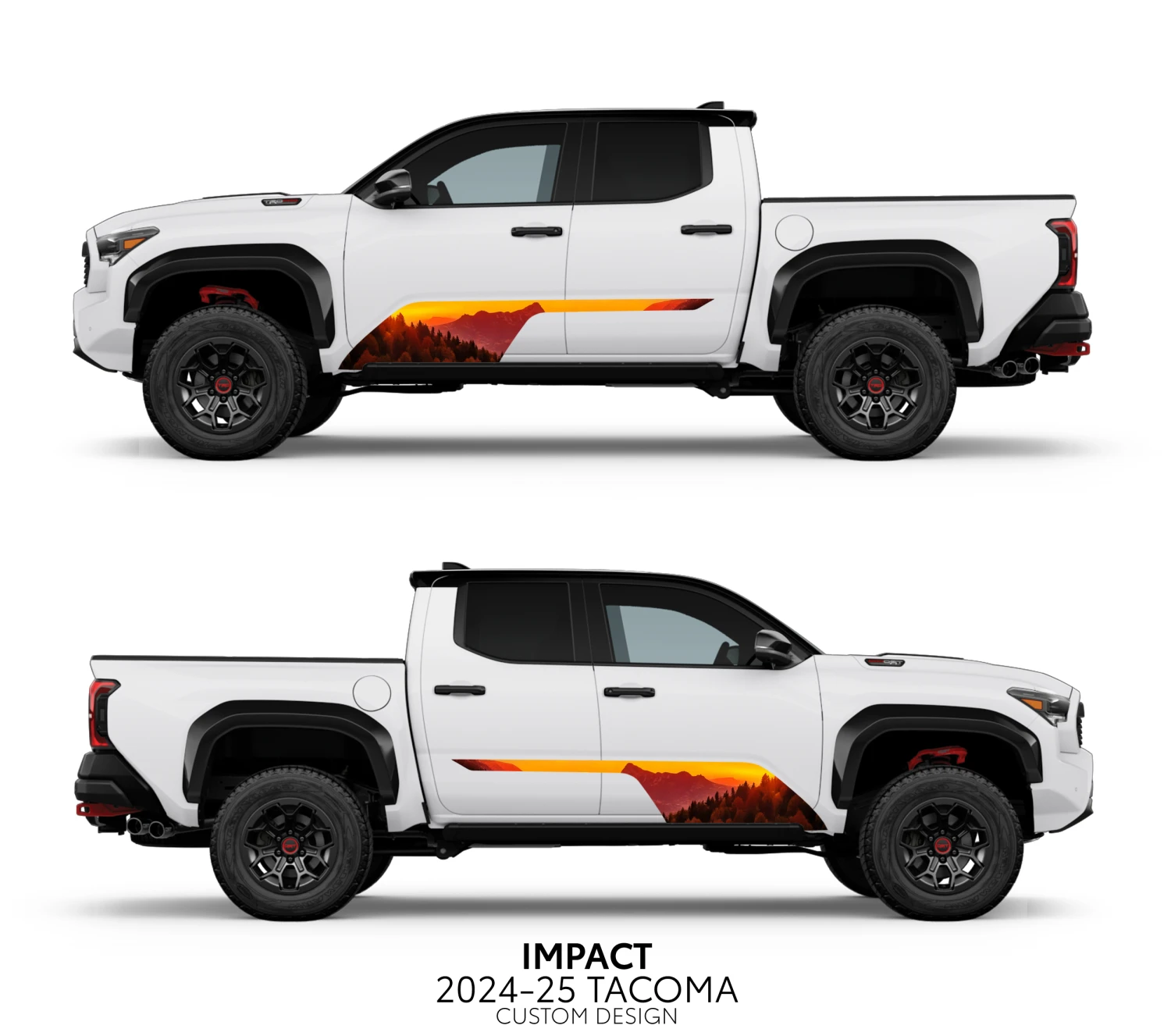 2024+ Tacoma Impact Rocker Panel Decal Kit 13 2024+ Tacoma Impact Rocker Panel Decal Kit - Image 11