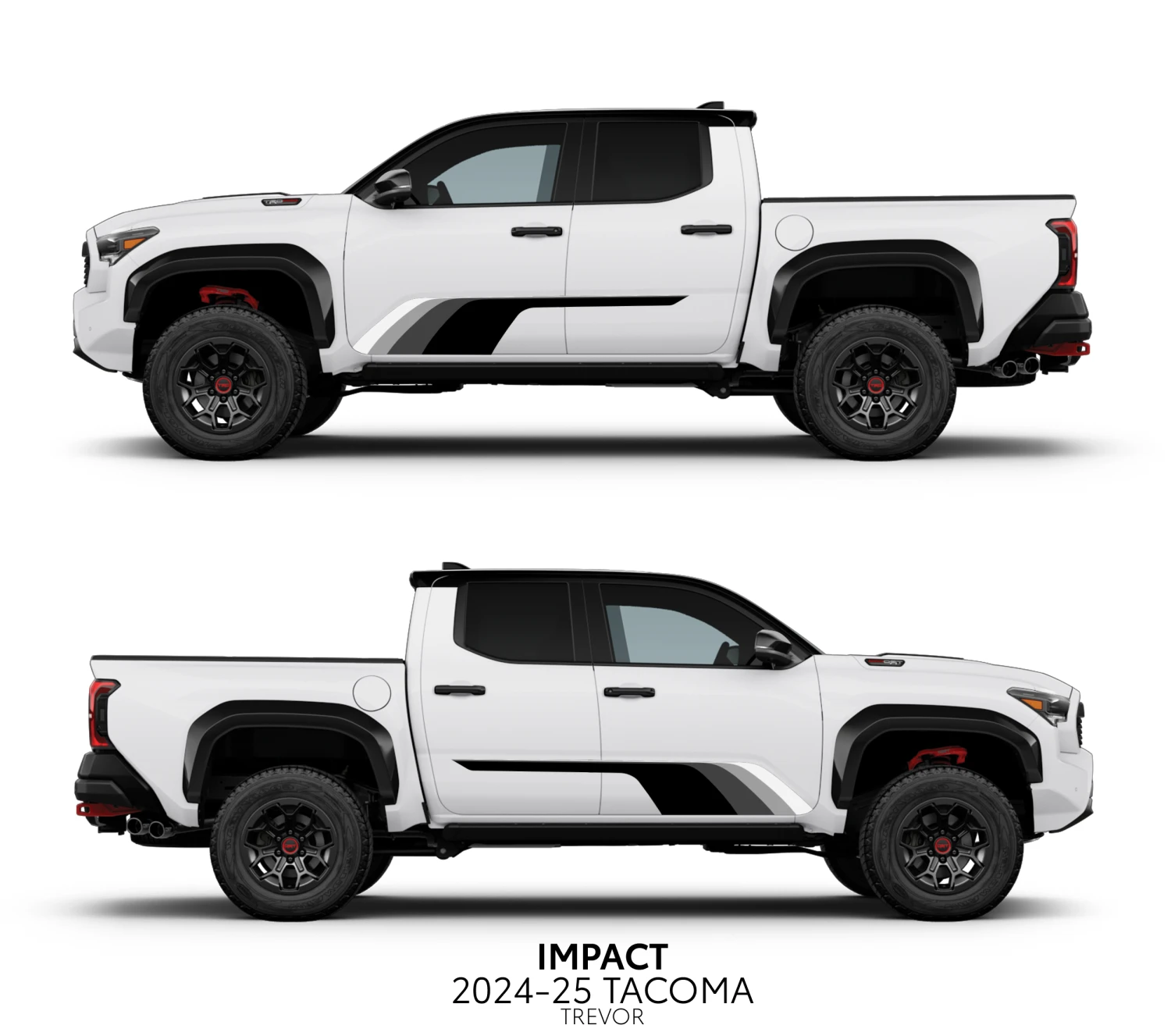 2024+ Tacoma Impact Rocker Panel Decal Kit 11 2024+ Tacoma Impact Rocker Panel Decal Kit - Image 9