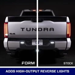 2022-2025 Toyota Tundra LED Tail Lights (pair) -Car Parts Shop 2024 toyota tundra form tail lights comparison collage additional reverse lights 1