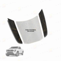 2024+ Tacoma Side Fang Hood Stamp