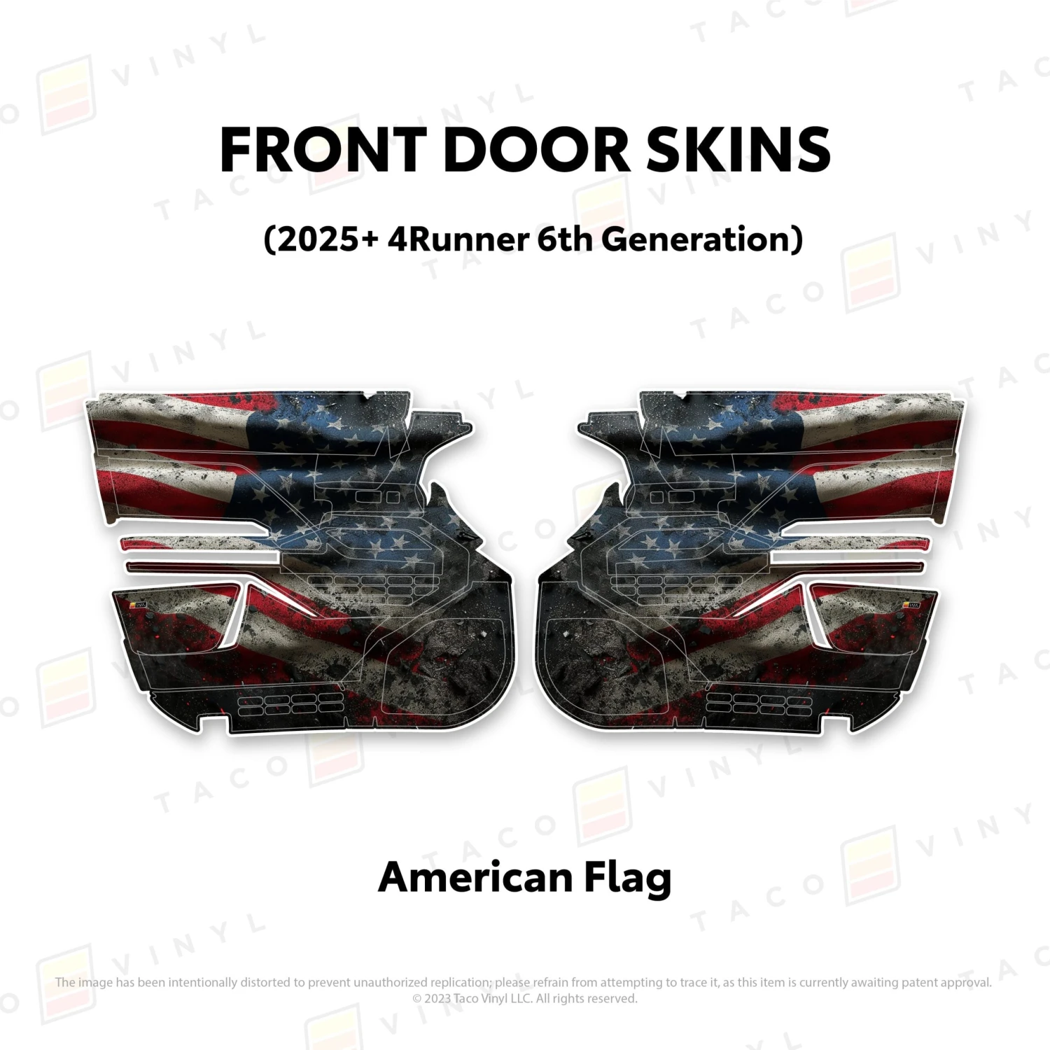 2025+ 4Runner Door Skins 7 2025+ 4Runner Door Skins - Image 5