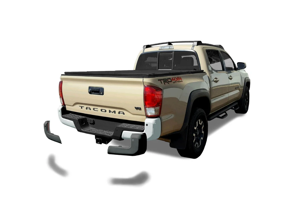 Rear Bumper Cover Set Fits 2016-2023 Toyota Tacoma 5 Rear Bumper Cover Set Fits 2016-2023 Toyota Tacoma - Image 3