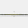 42" Slim Single Row LED Bar -Car Parts Shop 42 Slim