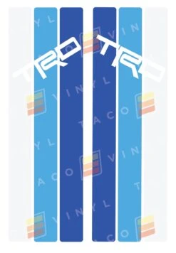 4Runner Rear Window Stripes -Car Parts Shop 4RunnerRearBlueStripes