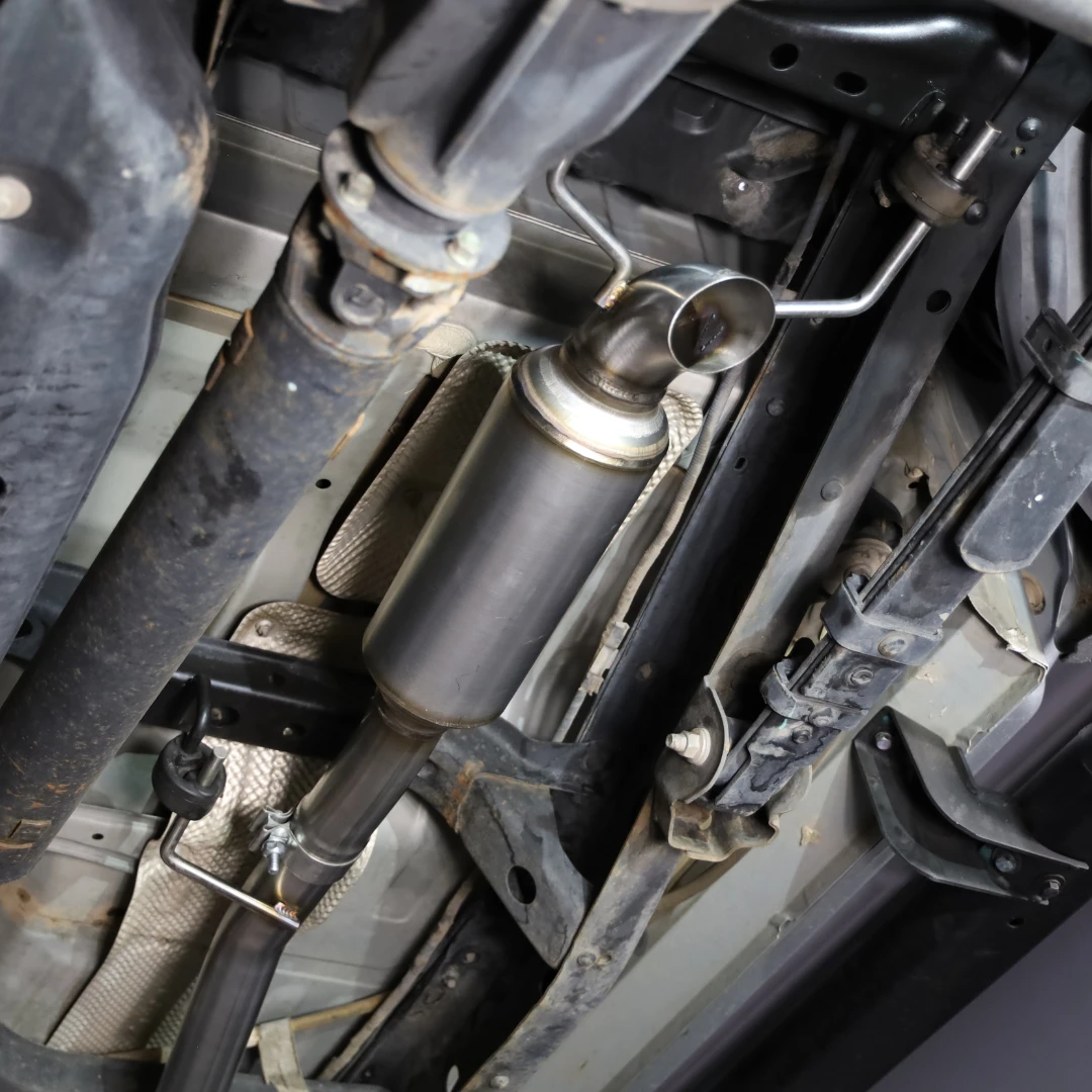 2005-2015 Toyota Tacoma 4.0L Short Bed Carven Exhaust Dump Exit Exhaust Kit 4 2005-2015 Toyota Tacoma 4.0L Short Bed Carven Exhaust Dump Exit Exhaust Kit - Image 2