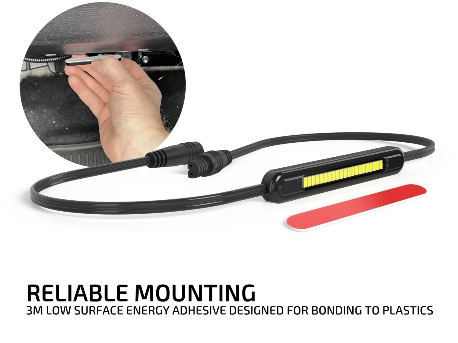 LED Footwell Kit Dual Output Front Fits 10-24 Toyota 4Runner 6 LED Footwell Kit Dual Output Front Fits 10-24 Toyota 4Runner - Image 4