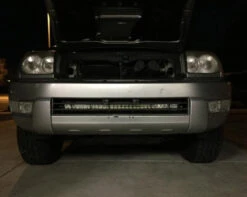 32" Lower Bumper Hidden LED Light Bar Brackets Kit For 2003-2009 Toyota 4Runner
