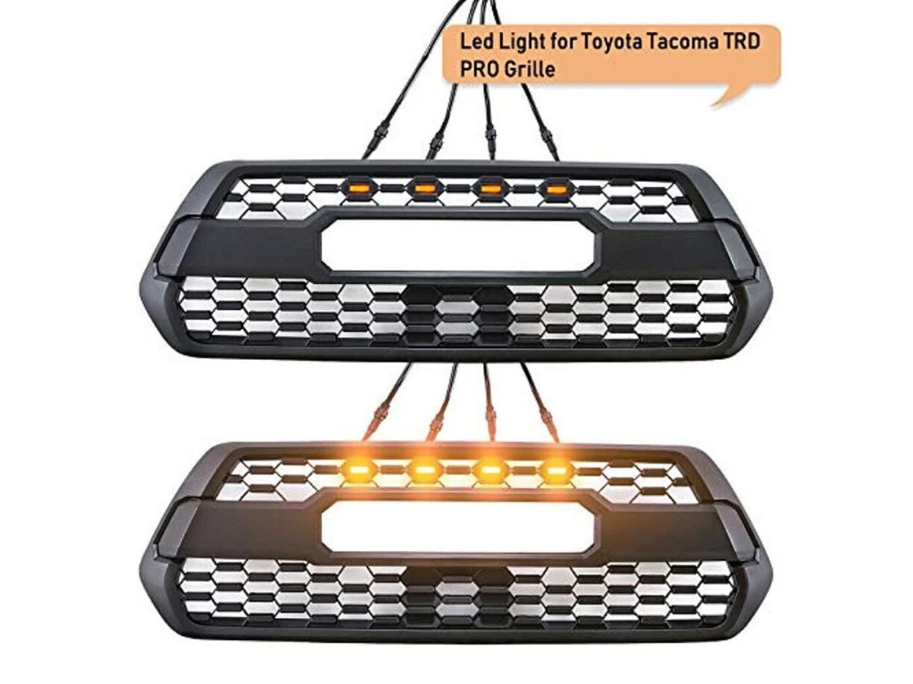 TRD Pro Grille Raptor LED Light Kit For 2016-2023 TOYOTA TACOMA 7 TRD Pro Grille Raptor LED Light Kit For 2016-2023 TOYOTA TACOMA - Image 5