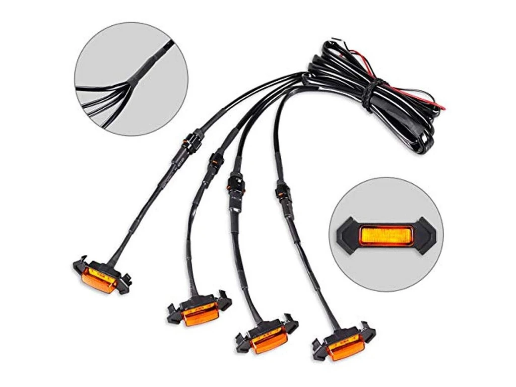 TRD Pro Grille Raptor LED Light Kit For 2016-2023 TOYOTA TACOMA 5 TRD Pro Grille Raptor LED Light Kit For 2016-2023 TOYOTA TACOMA - Image 3