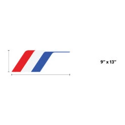 Universal Retro Side Stripes 36 Universal Retro Side Stripes -Car Parts Shop 9inch American