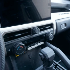 V2 Radio Knob + Drive Mode Knob + Climate Knobs (2024+ Tacoma / 2025+ 4Runner) - BLACK -Car Parts Shop AJT 0002 SKU 00795