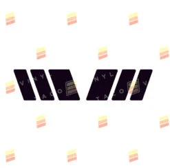 Rear Classic Decals 23 Rear Classic Decals -Car Parts Shop AllBlack RearClassic