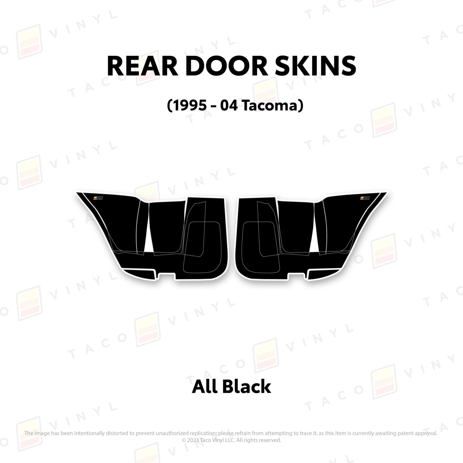 2010-24 4Runner Door Skins (Lower Section) 18 2010-24 4Runner Door Skins (Lower Section) - Image 16
