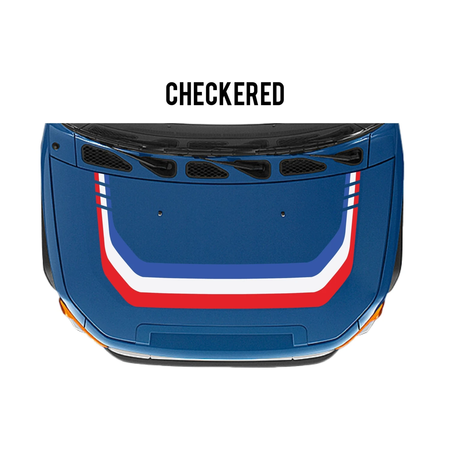 2007-14 FJ Cruiser Checkered Stripe Kit 17 2007-14 FJ Cruiser Checkered Stripe Kit - Image 15