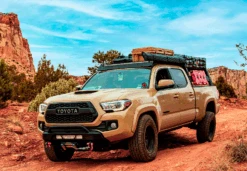 40" Cut-Out Prinsu Roof Rack Slim LED Light Bar Bracket Kit