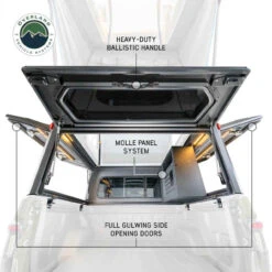 MagPak - Camper Shell/Roof Top Tent Combo W/Lights, Rear Molle Panel, Side Tie Downs, Front & Rear Windows 21 MagPak - Camper Shell/Roof Top Tent Combo W/Lights, Rear Molle Panel, Side Tie Downs, Front & Rear Windows -Car Parts Shop Artboard 5 34662.1715188209