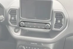 Radio Accent Overlay Fits 2021-2024 Ford Bronco Sport