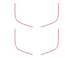 Door Speaker Accent Overlays Fits 2021-2024 Ford Bronco Sport 36 Door Speaker Accent Overlays Fits 2021-2024 Ford Bronco Sport -Car Parts Shop BRO007 RRD G