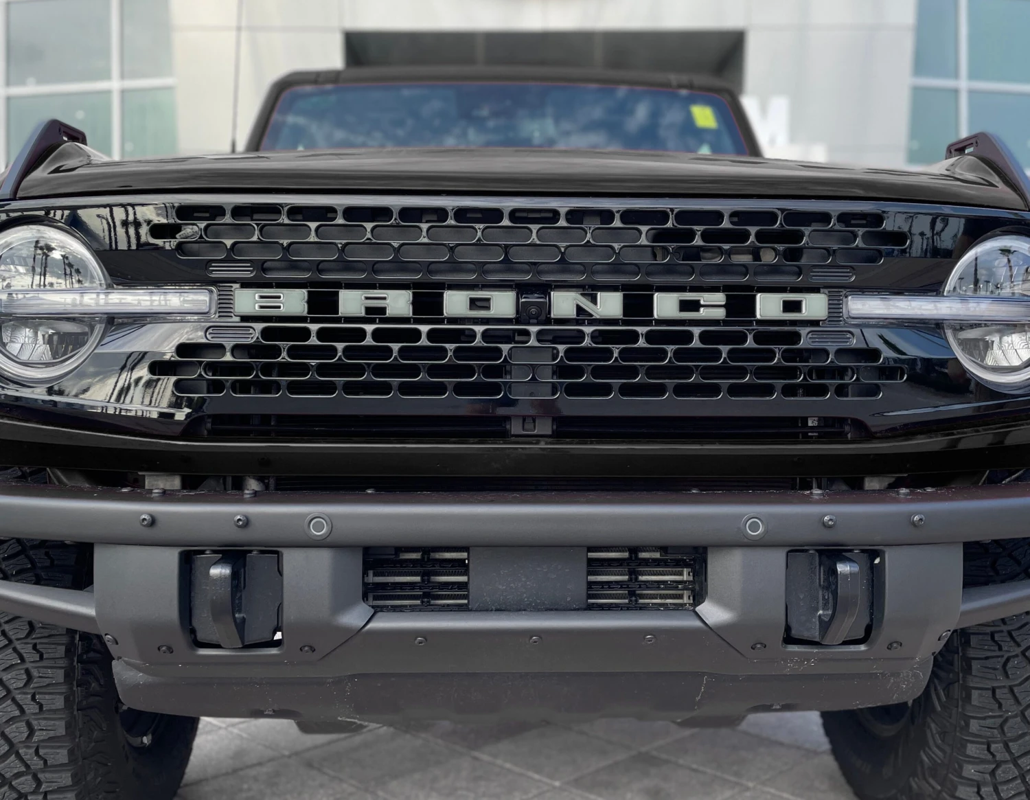 Front Grille Letter Overlays Fits 2021-2024 Ford Bronco 11 Front Grille Letter Overlays Fits 2021-2024 Ford Bronco - Image 9