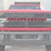 Front Grille Letter Overlays Fits 2021-2024 Ford Bronco