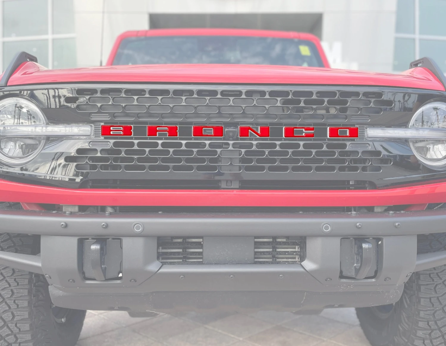 Front Grille Letter Overlays Fits 2021-2024 Ford Bronco 3 Front Grille Letter Overlays Fits 2021-2024 Ford Bronco