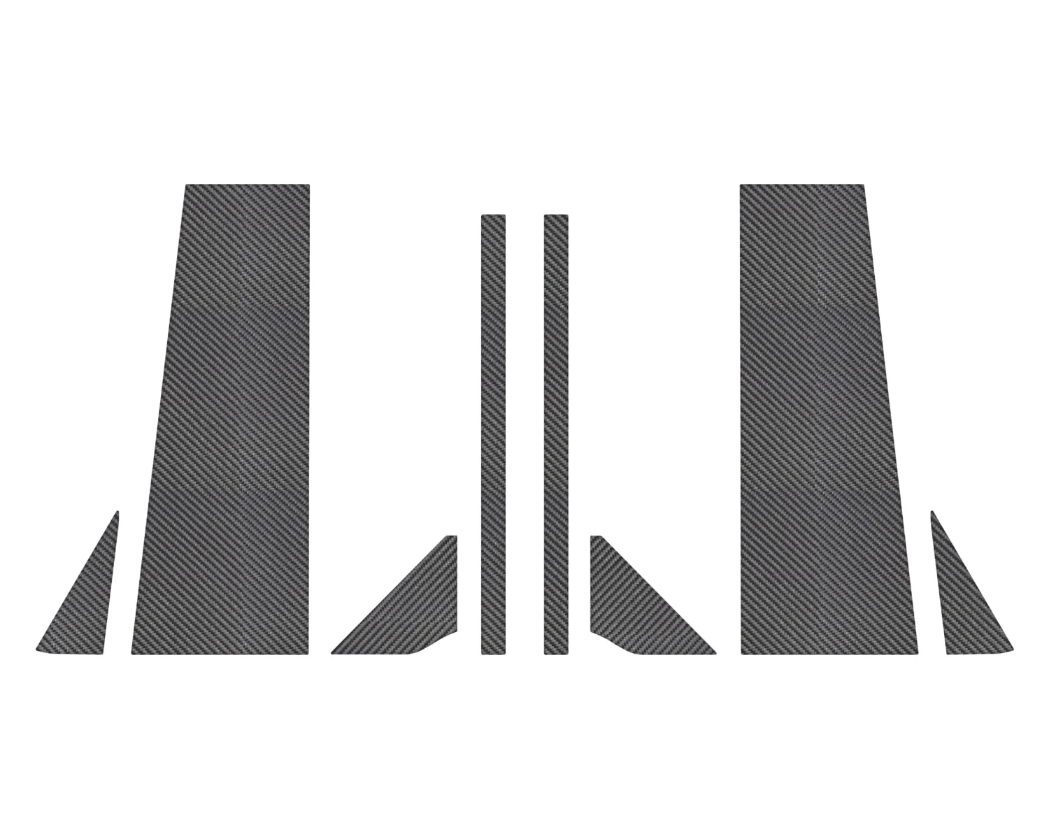 Door Pillar Accent Overlays Fits 2021-2024 Ford Bronco 7 Door Pillar Accent Overlays Fits 2021-2024 Ford Bronco - Image 5