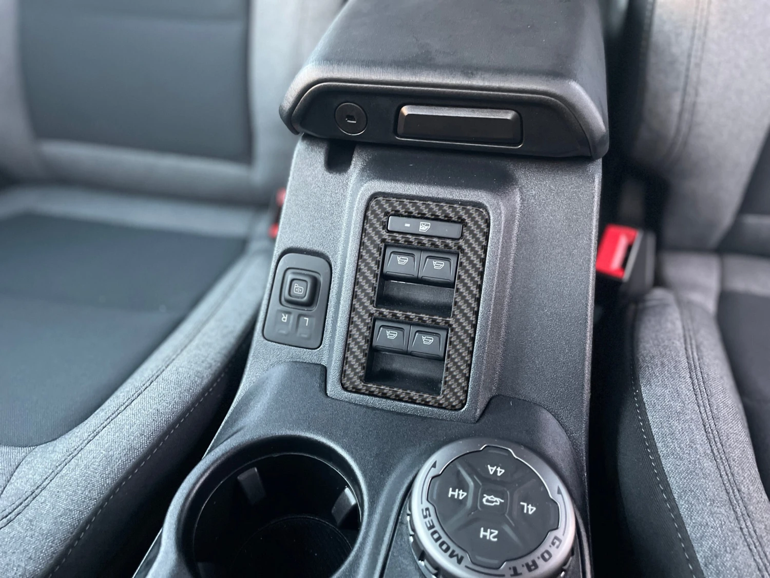 Window Control Switch Accent Overlay Fits 2021-2024 Ford Bronco 4 Window Control Switch Accent Overlay Fits 2021-2024 Ford Bronco - Image 2