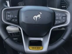 Steering Wheel Accent Overlay Fits 2021-2024 Ford Bronco -Car Parts Shop BRO037 CBO 029 G