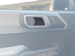 Door Latch Inserts Fits 2021-2024 Ford Bronco