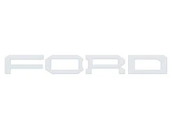 Raptor Front Grill Letter Overlays Fits 2022-2024 Ford Bronco -Car Parts Shop BRO057 WHT G 20