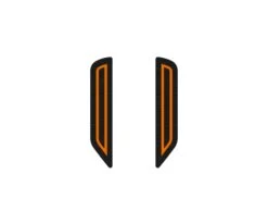 Door Cubby Foam Overlays Fits 2021-2024 Ford Bronco -Car Parts Shop BRO059 FOG X