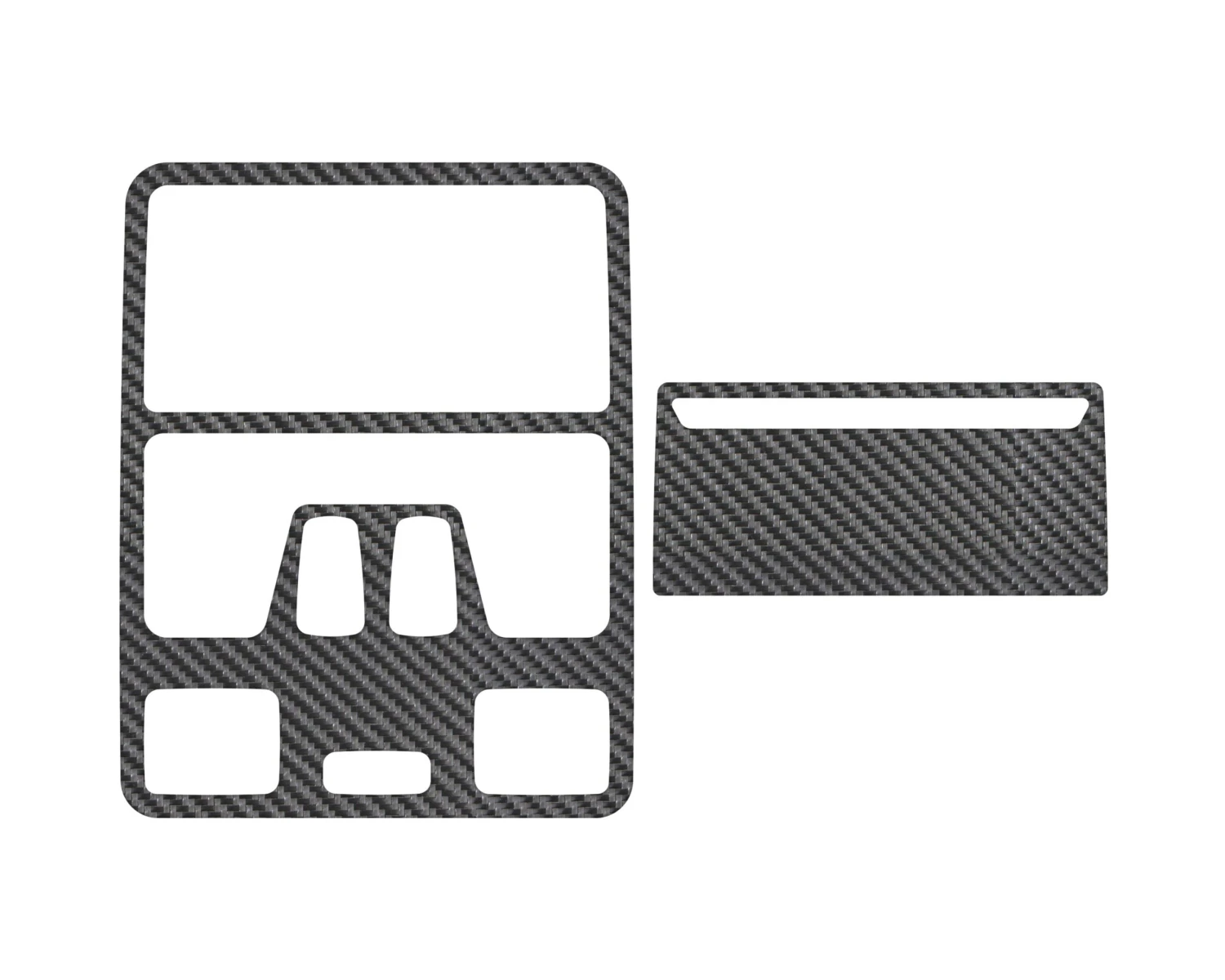 Overhead Console Accent Trim Fits 2021-2024 Ford Bronco Sport 4 Overhead Console Accent Trim Fits 2021-2024 Ford Bronco Sport - Image 2