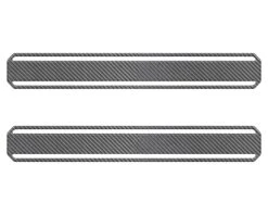 Door Sill Plate Overlays Fits 2021-2024 Ford Bronco -Car Parts Shop BRO065 DCF G