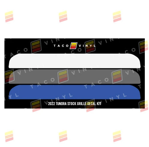 2022+ Tundra Offroad Grille Decal 14 2022+ Tundra Offroad Grille Decal - Image 12